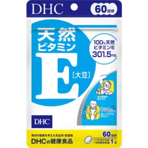 DHC Natural Vitamin E (Soybean) 60-day supply, 60 tablets