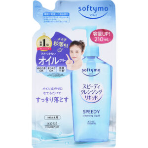 KOSE Softymo Speedy Cleansing Liquid Refill 210mL