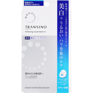 Transino Medicated Whitening Mask EX 20ml x 4 sheets
